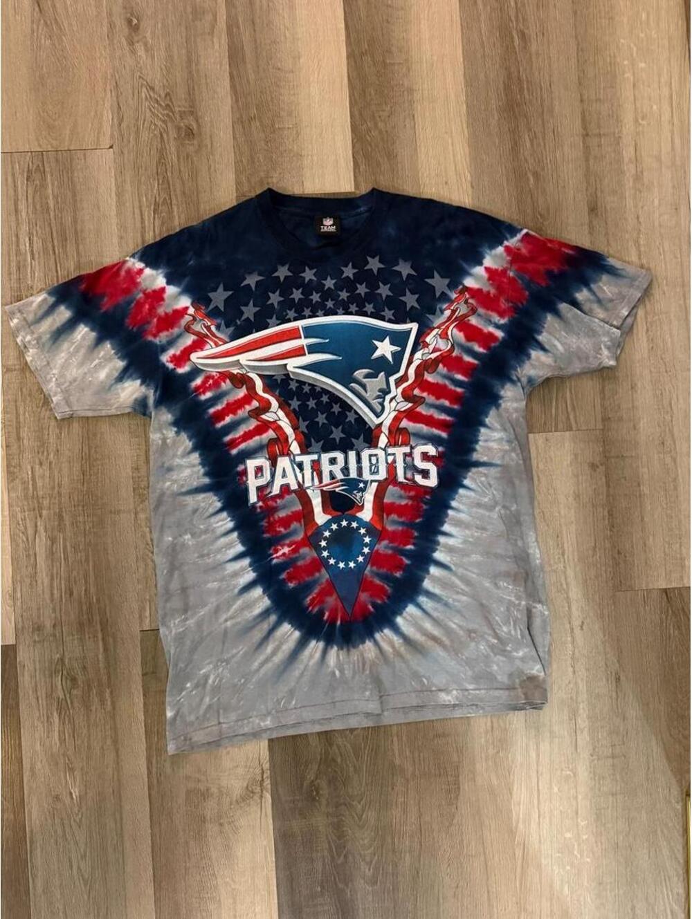 NFL New England Patriots tie-dye shirt sz Large #patriots #football